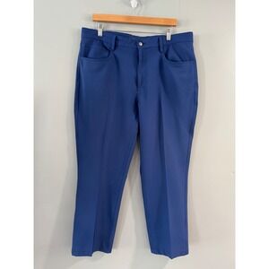 Mens FootJoy Golf Pants Blue Size‎ 36/30 Polyester Spandex Blend Golfing